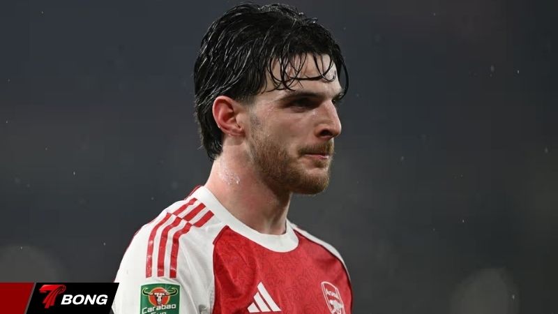 Không phải lần đầu Rice giữ cho Arsenal một cái đầu lạnh